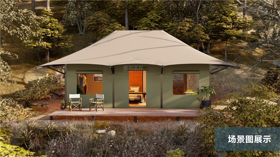 游牧文明遇见现代设计：解码大渡口区星空酒店帐篷的建筑哲学